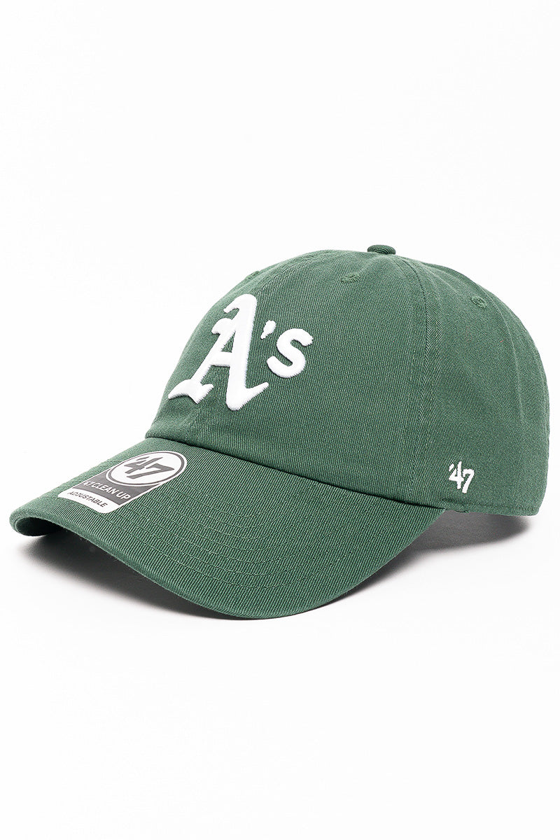 Oakland Athletics 47' Clean Up Washed Green Cap - Mens – Stateside