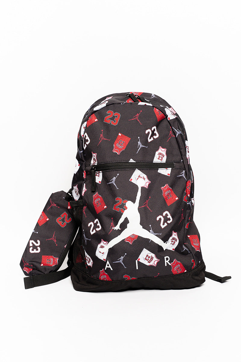 jordan backpack with pencil case