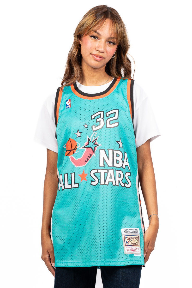 ALL STAR EAST SHAQ 32 1996TEAL - SHAQ TEAL - Womens – Stateside Sports