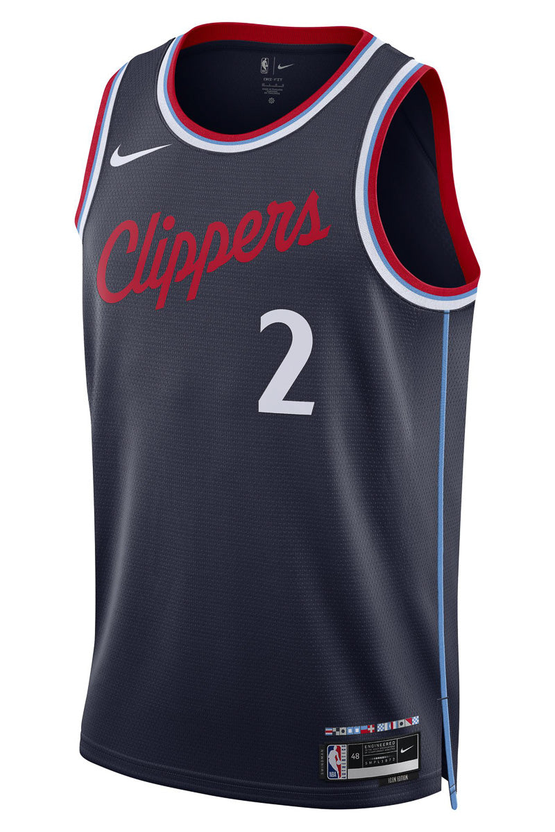 LA Clippers Leonard 2024 NBA Swingman Icon Jersey - Mens