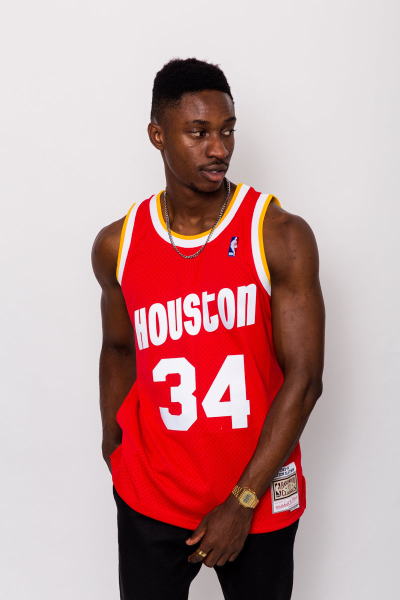 hakeem olajuwon swingman jersey