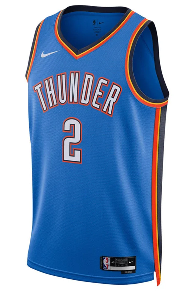 Shai Gilgeous-Alexander OKC Thunder Icon Swingman Jersey - Mens
