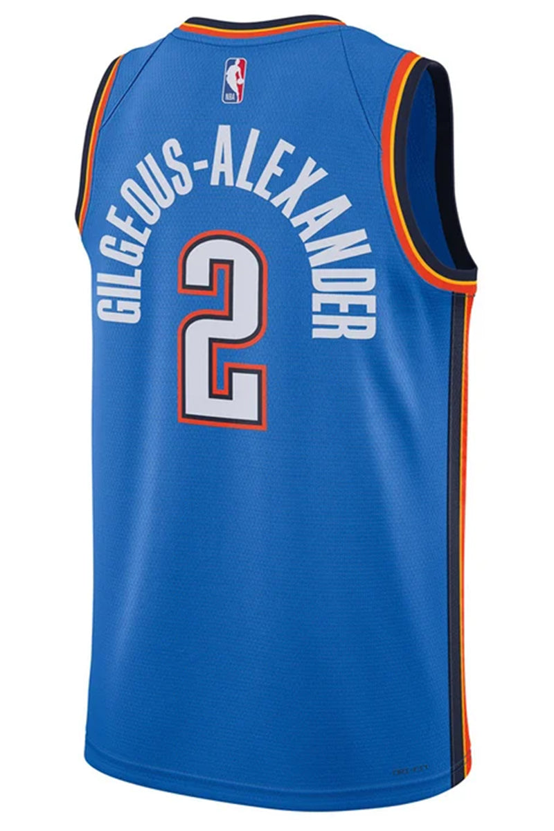 Shai Gilgeous-Alexander OKC Thunder Icon Swingman Jersey - Mens
