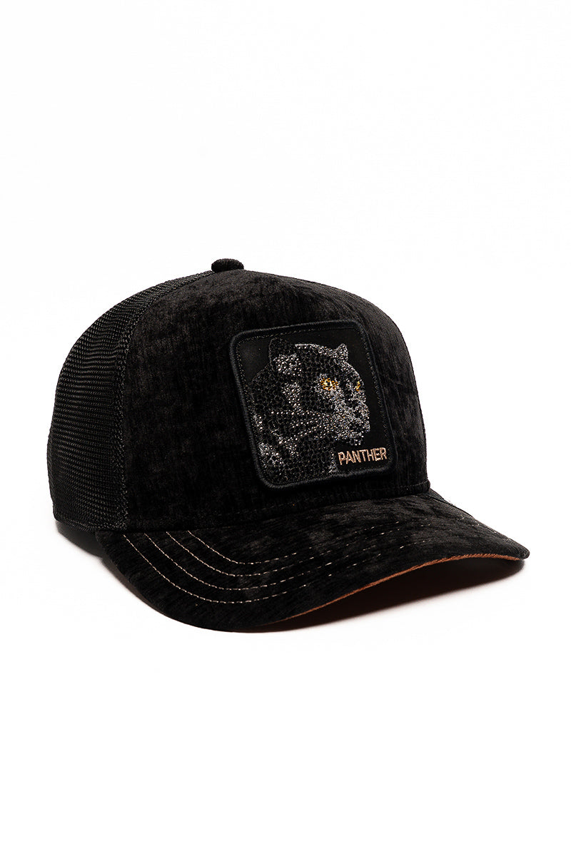 Iced Panther Jewel Tones Trucker Cap