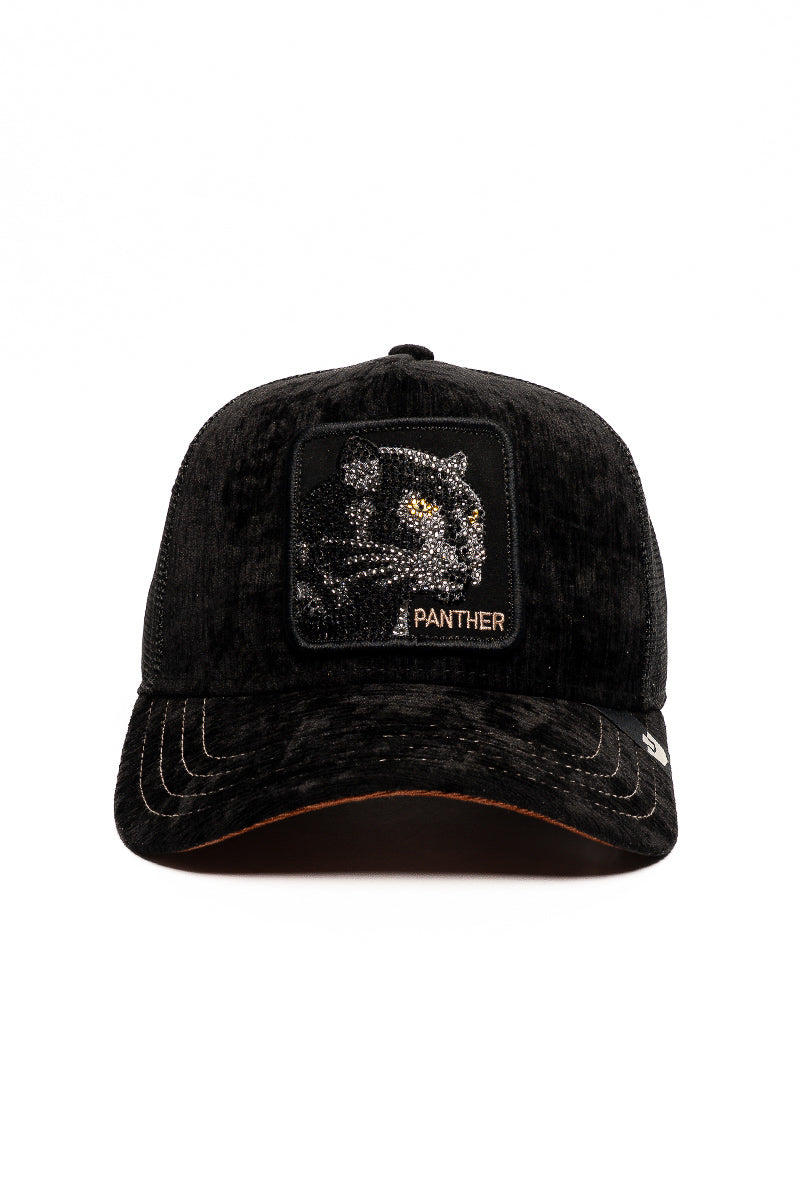 Iced Panther Jewel Tones Trucker Cap
