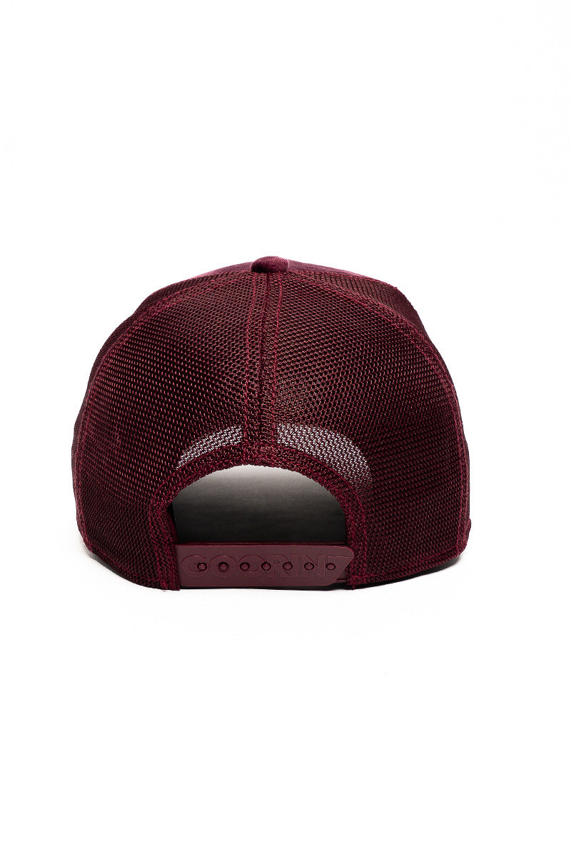 Suede Velour Tiger Trucker Cap