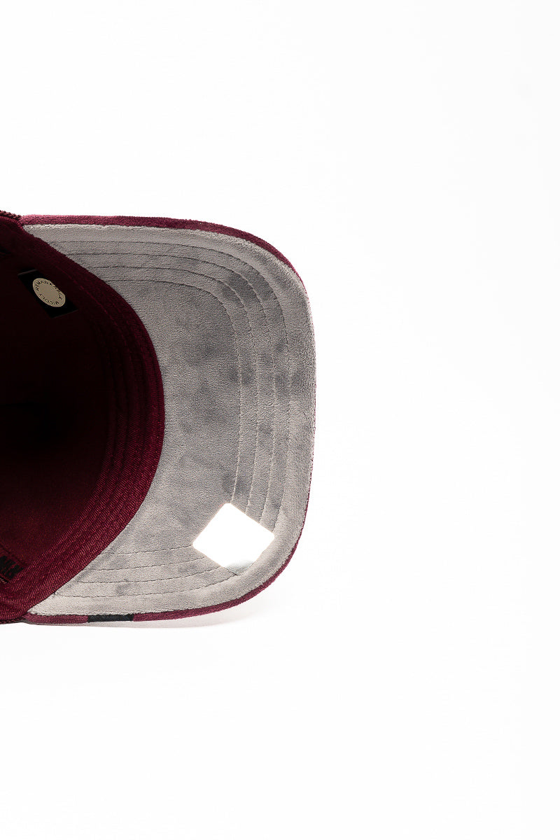 Suede Velour Tiger Trucker Cap