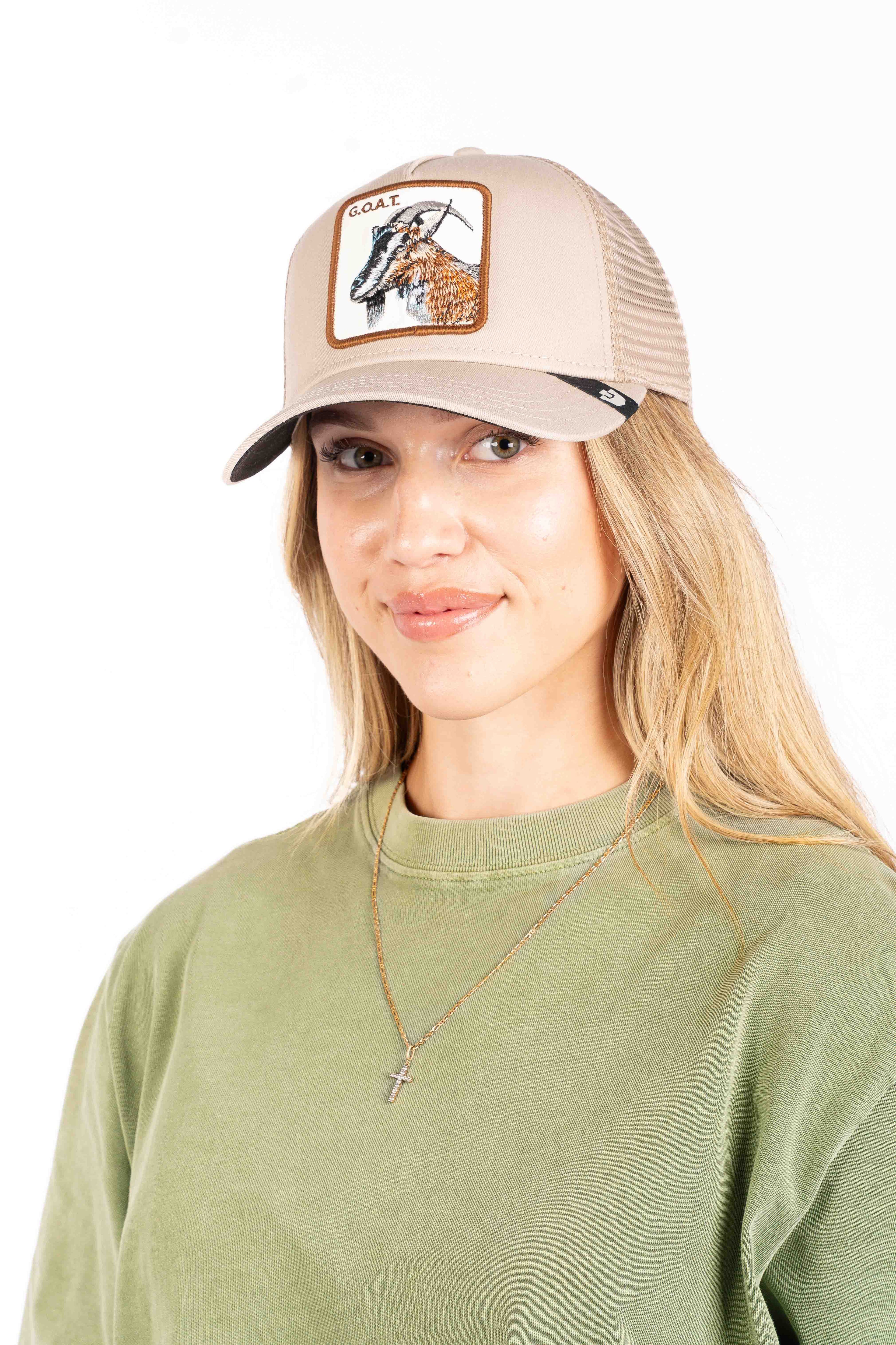 THE GOAT TRUCKER - TAUPE (BISCUIT) - Womens