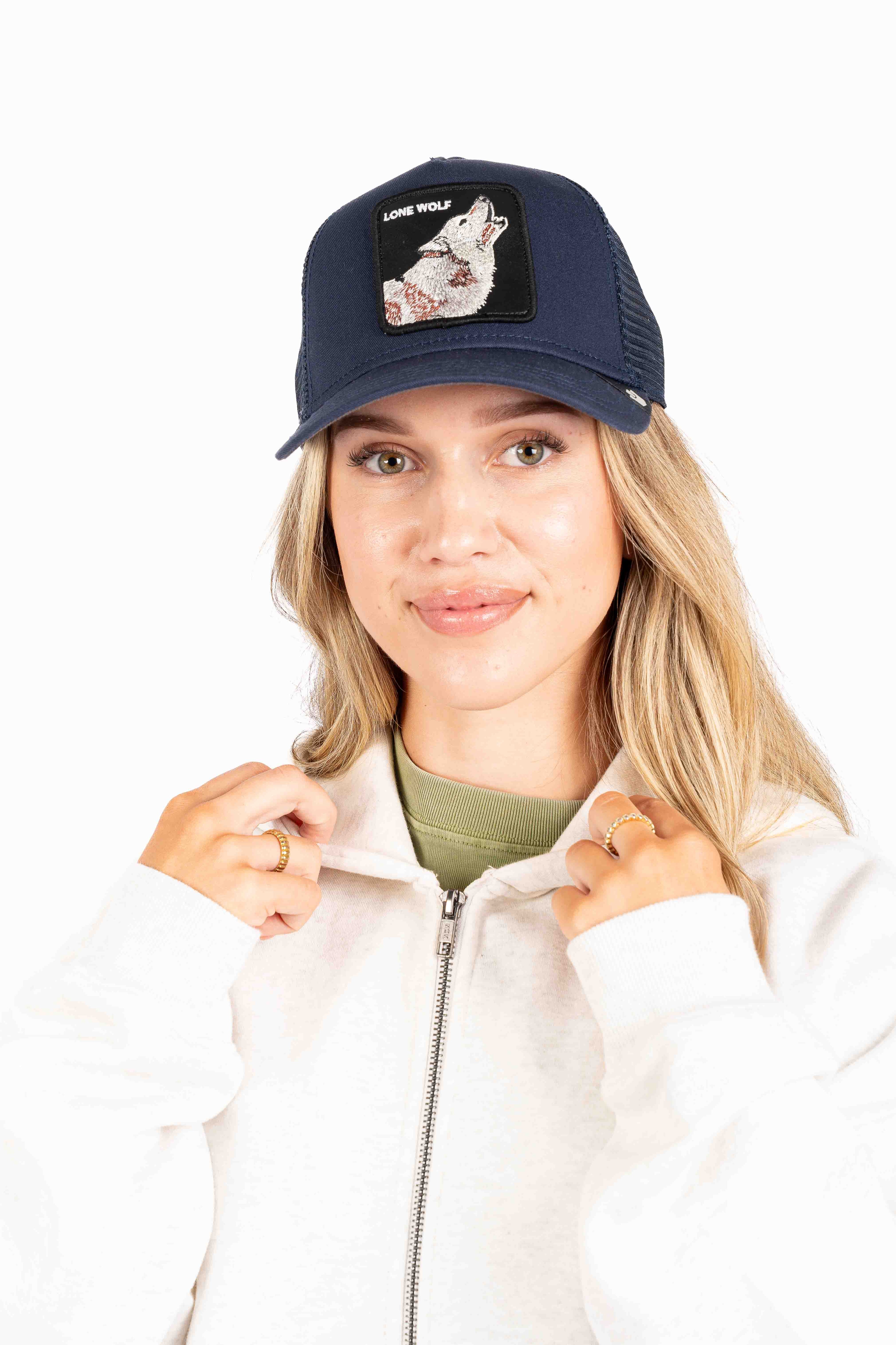 LONE WOLF TRUCKER - NAVY (EDGE) - Womens