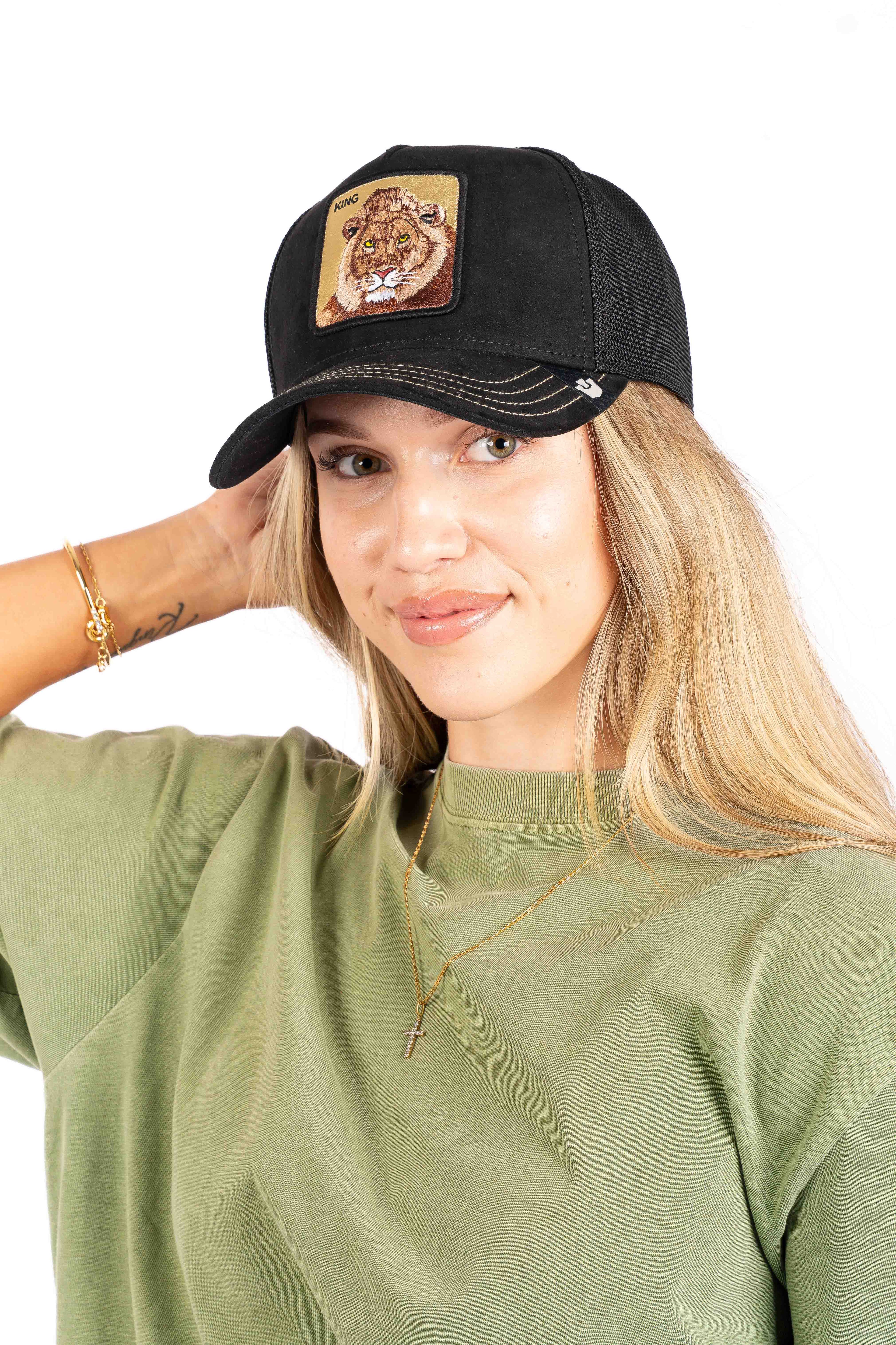 GOLDEN KING TRUCKER - BLACK (VOID) - Womens
