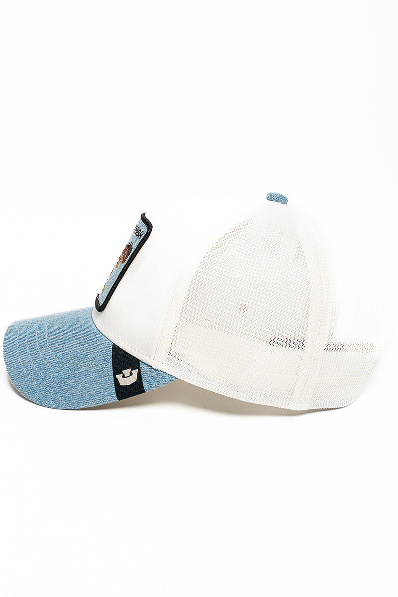 Fly High Trucker Denim Cap