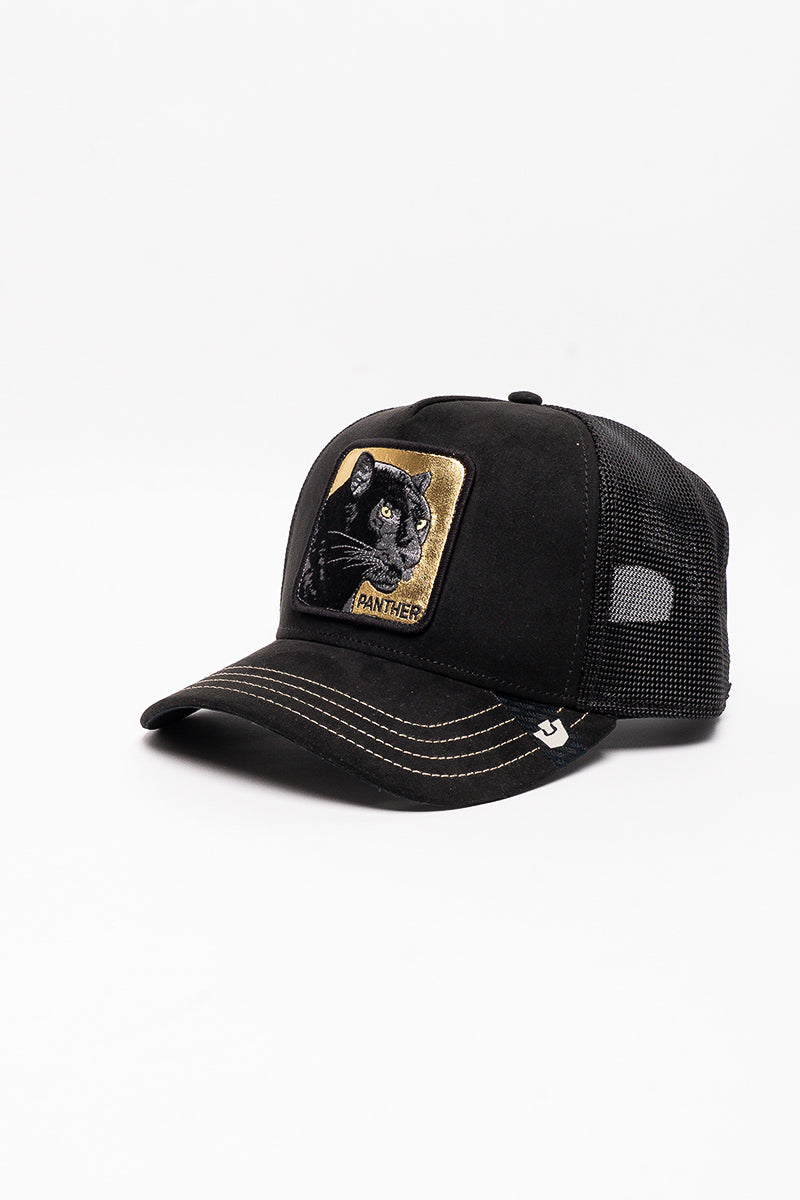The Golden Panther Trucker Cap