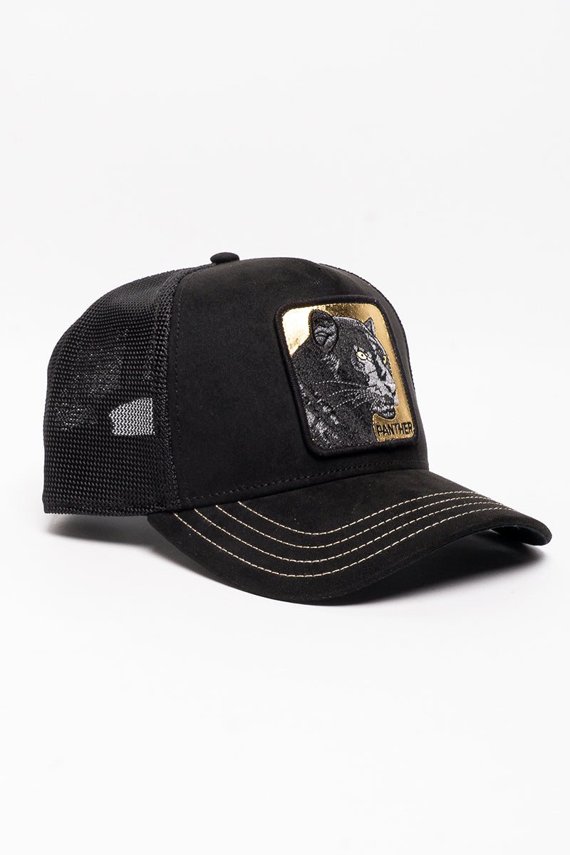 The Golden Panther Trucker Cap