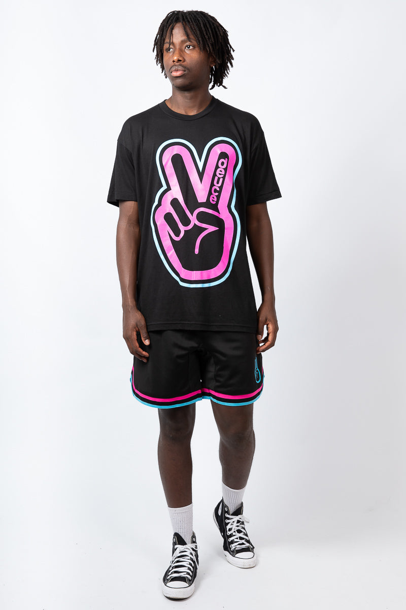 Miami Vice Peace Deuce Brand Tee - Mens