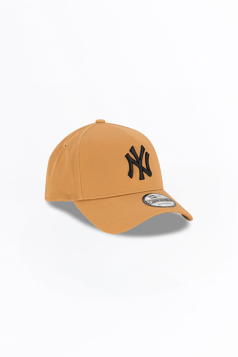 NY Yankees Wheat 9Forty A-Frame Snapback - Womens