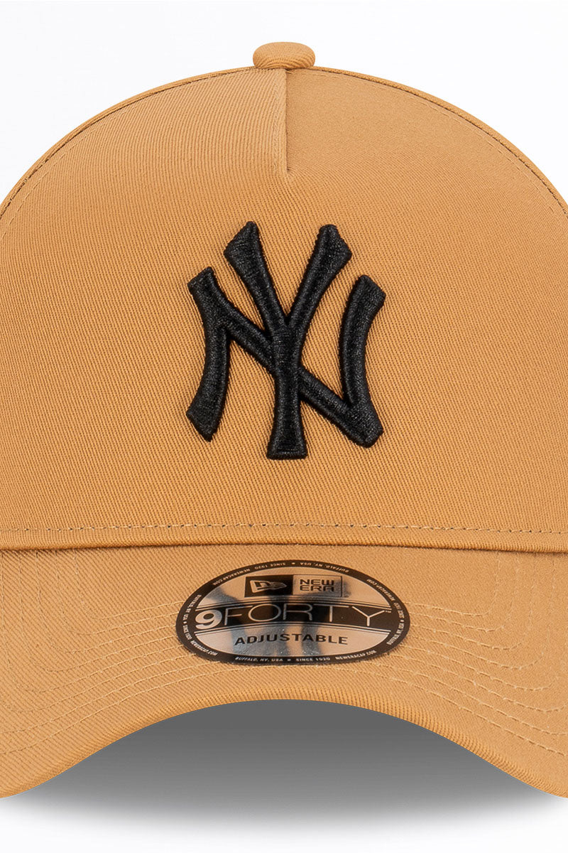 NY Yankees Wheat 9Forty A-Frame Snapback - Womens