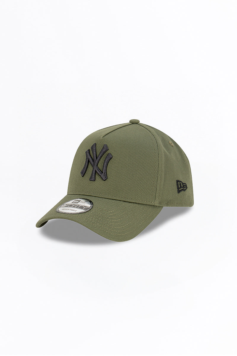 NY Yankees New Olive 9Forty A-Frame Snapback - Mens