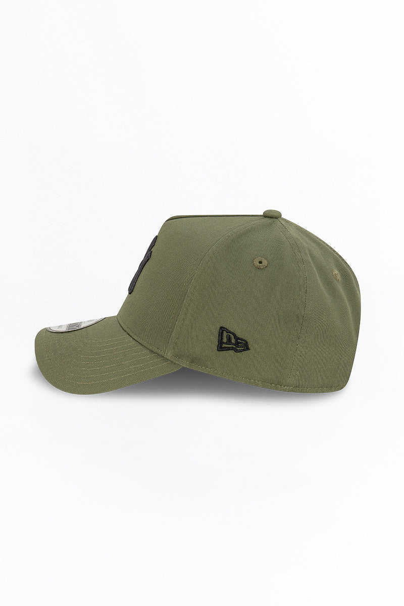 NY Yankees New Olive 9Forty A-Frame Snapback - Mens