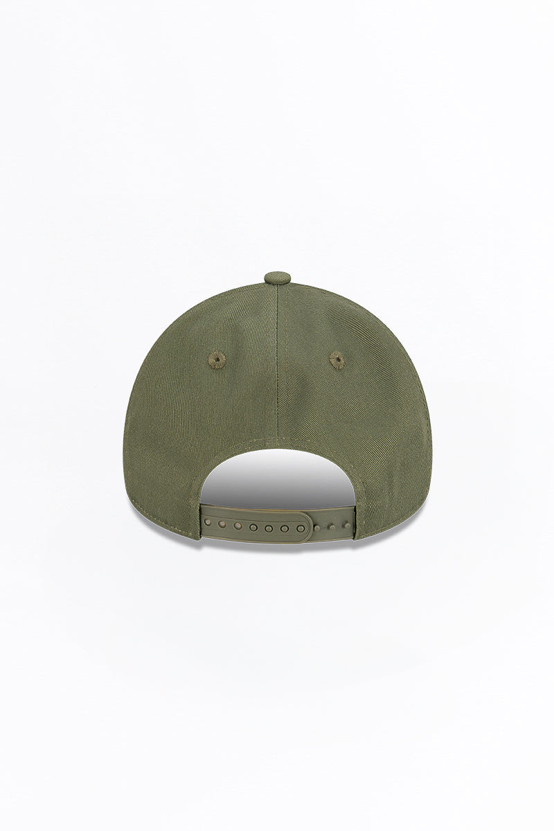LA Dodgers New Olive 9Forty A-Frame Snapback - Mens