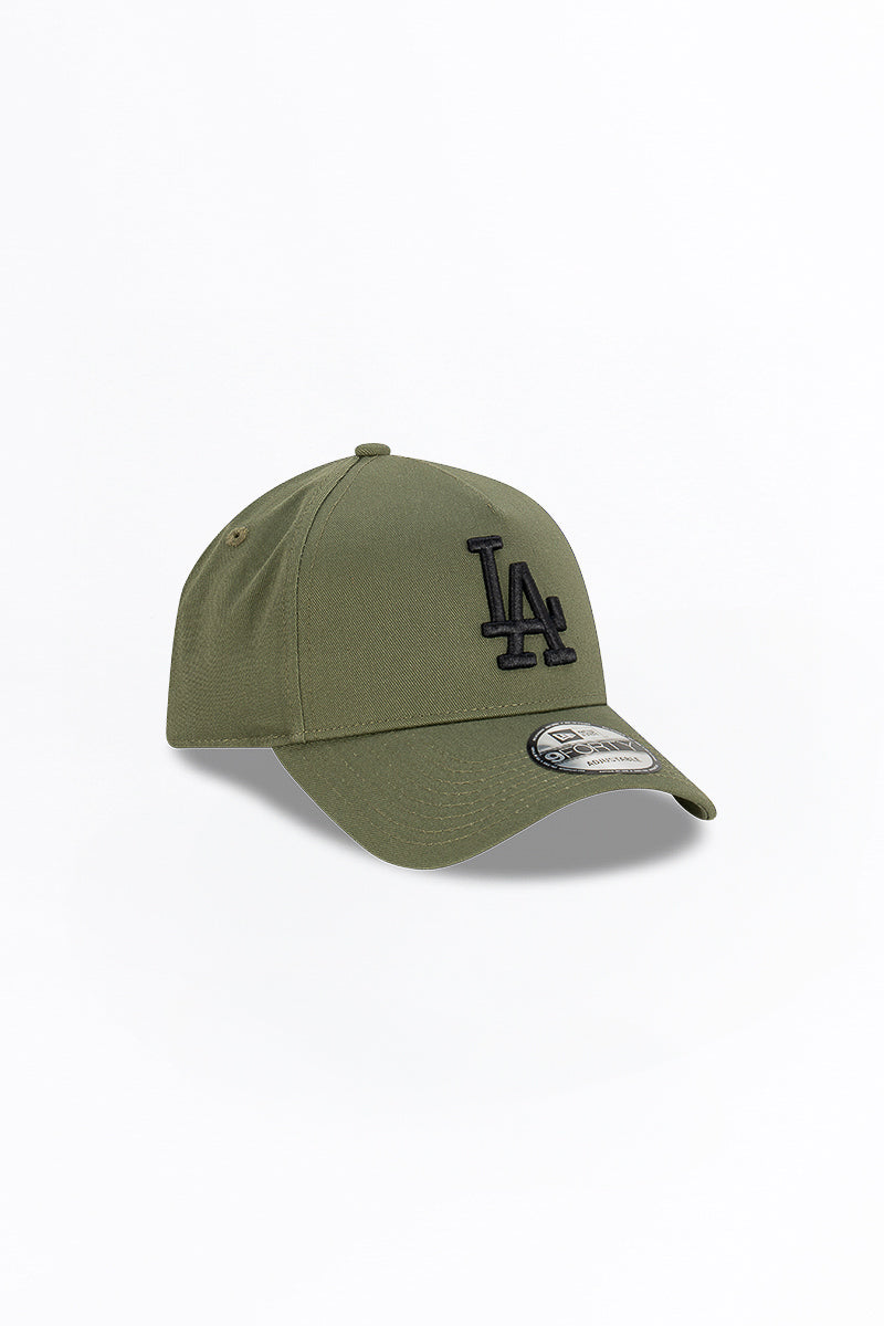 LA Dodgers New Olive 9Forty A-Frame Snapback - Womens
