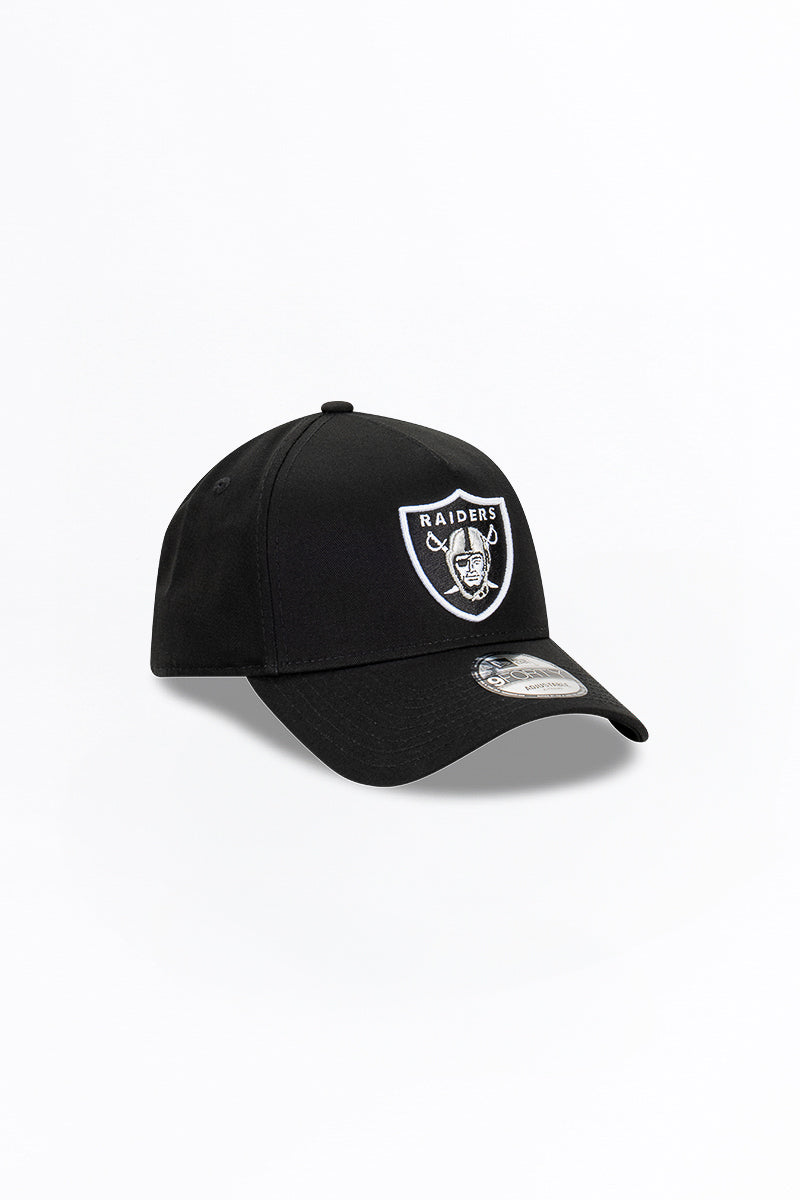 Las Vegas Raiders Core Black 9Forty A-Frame Snapback - Womens