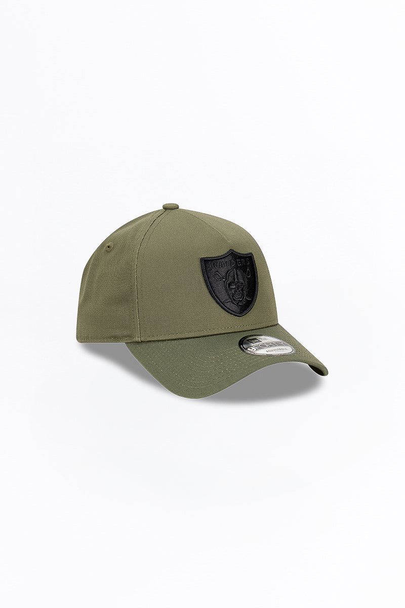 Las Vegas Raidres New Olive 9Forty A-Frame Snapback - Womens