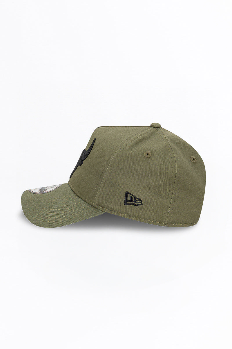 Chicago Bulls New Olive 9Forty A-Frame Snapback - Mens