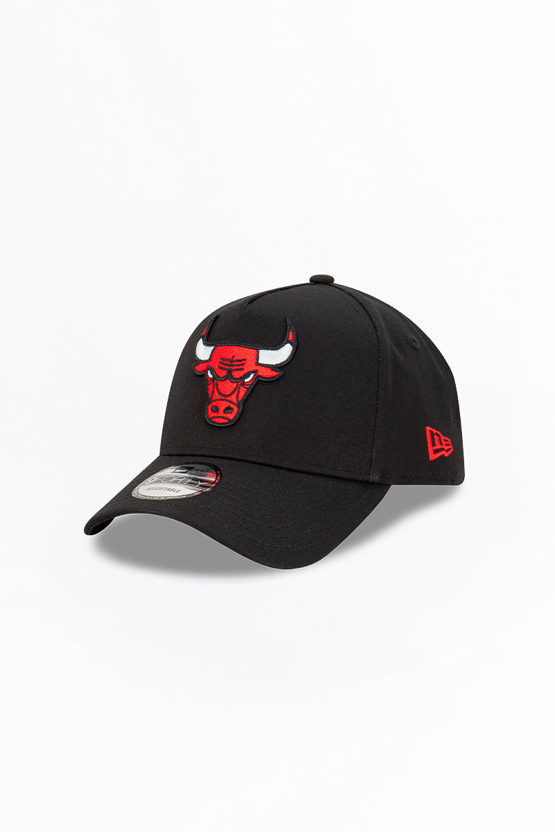 Chicago Bulls Core Black 9Forty A-Frame Snapback - Mens