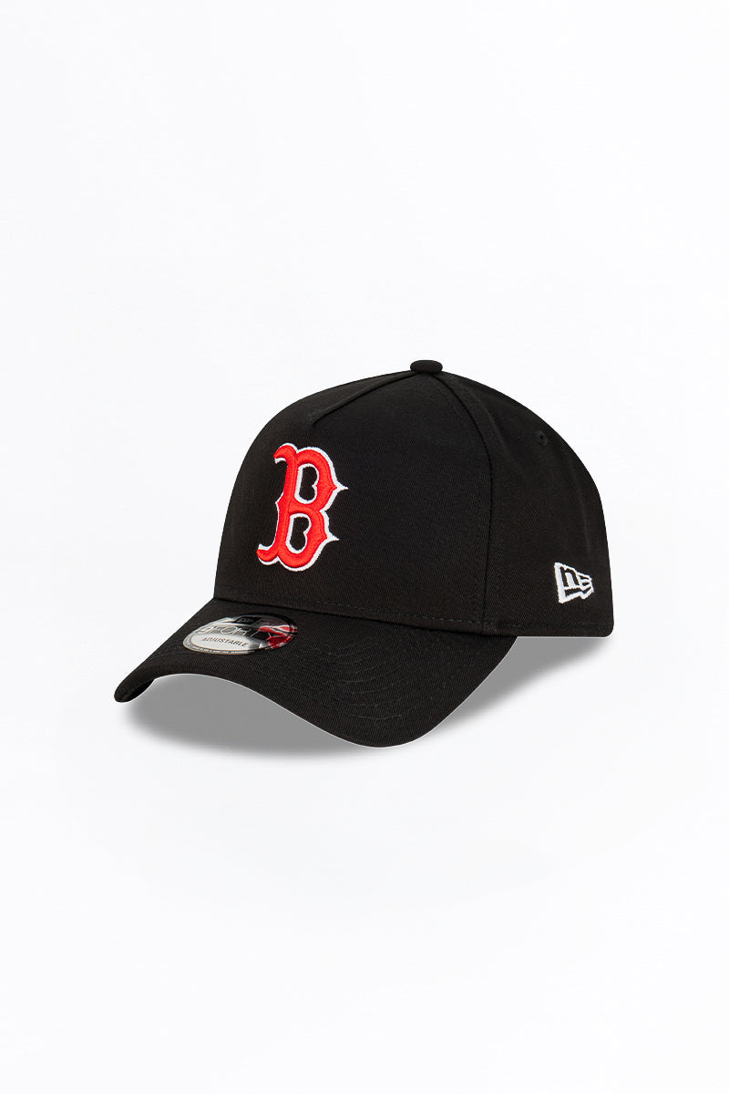 Boston Red Sox Core Black 9Forty A-Frame Snapback - Mens
