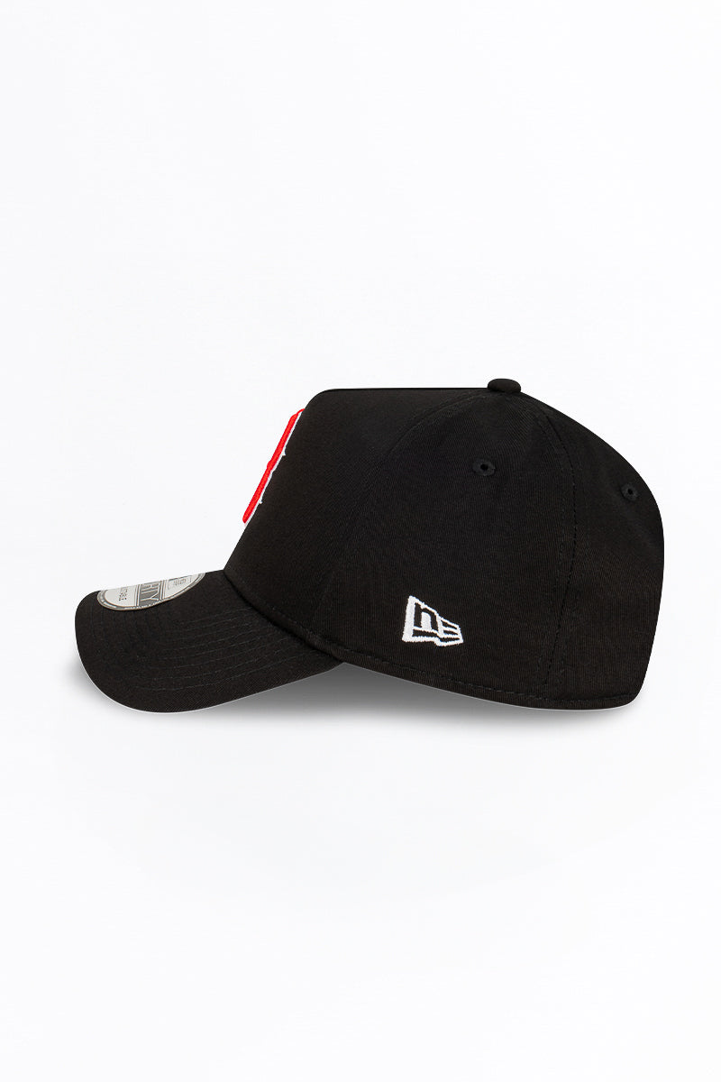 Boston Red Sox Core Black 9Forty A-Frame Snapback - Womens