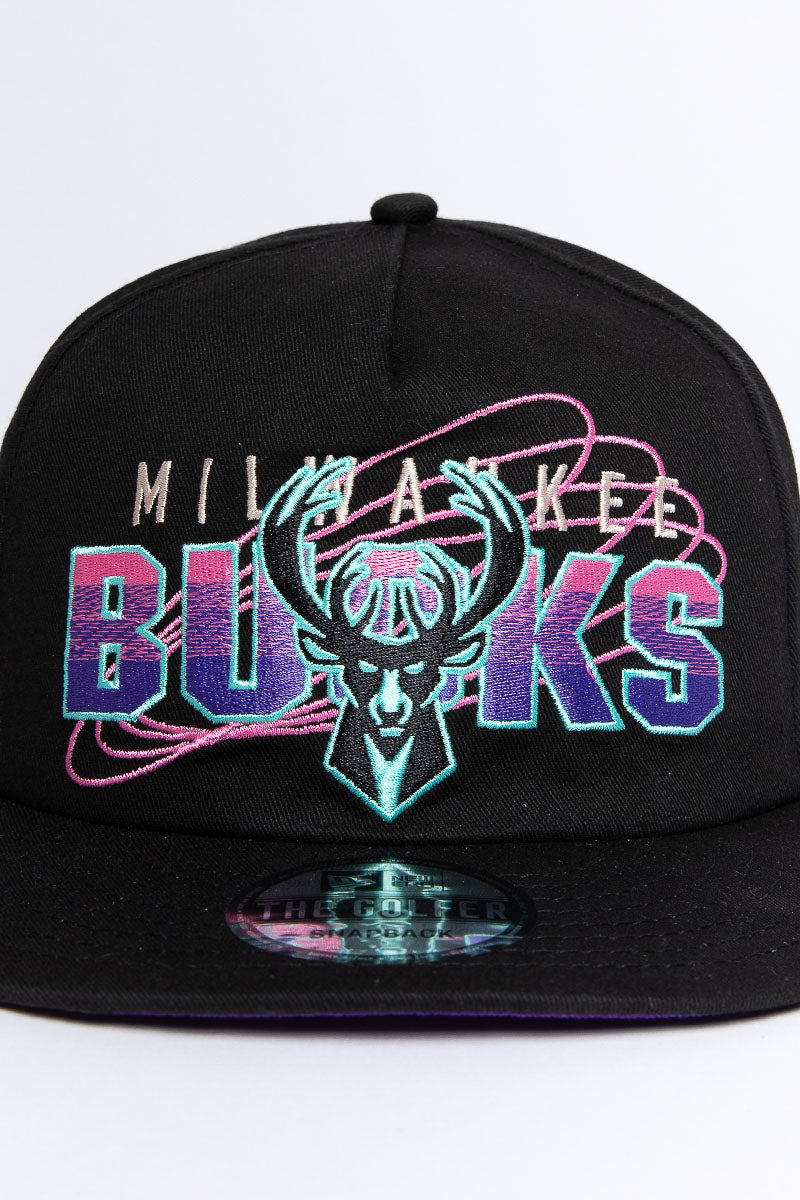 Milwaukee Bucks Retro Jam Golfer Snapback
