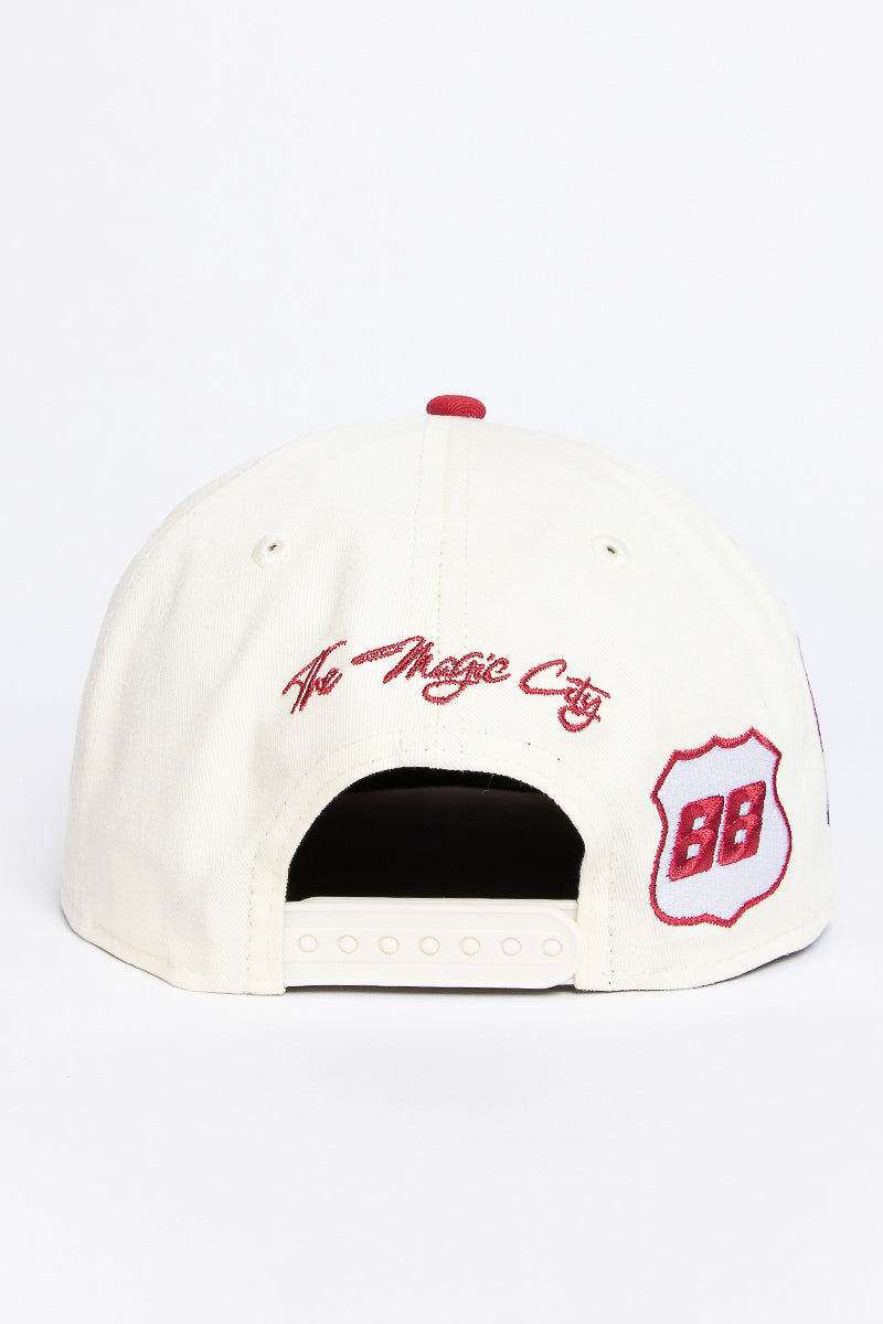 Miami Heat Multi Dunk Golfer A-Frame Snapback
