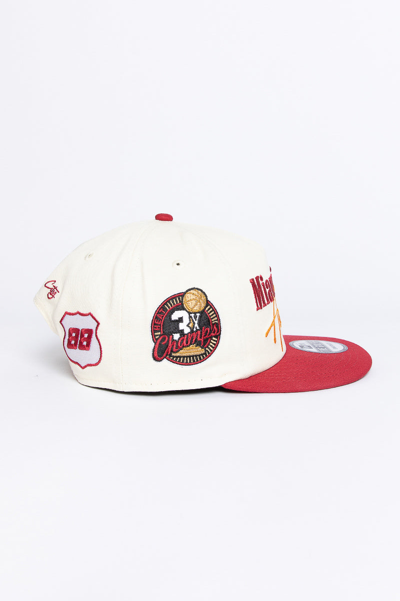 Miami Heat Multi Dunk Golfer A-Frame Snapback