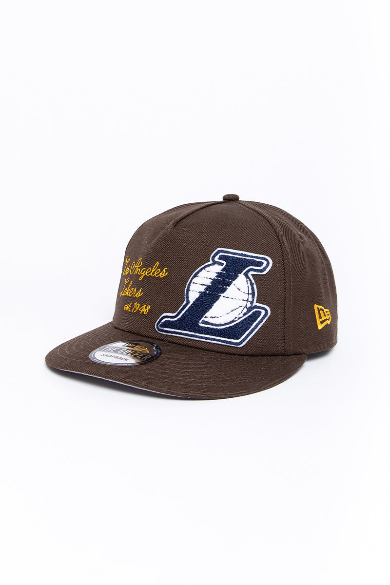 LA Lakers Letterman Golfer Snapback