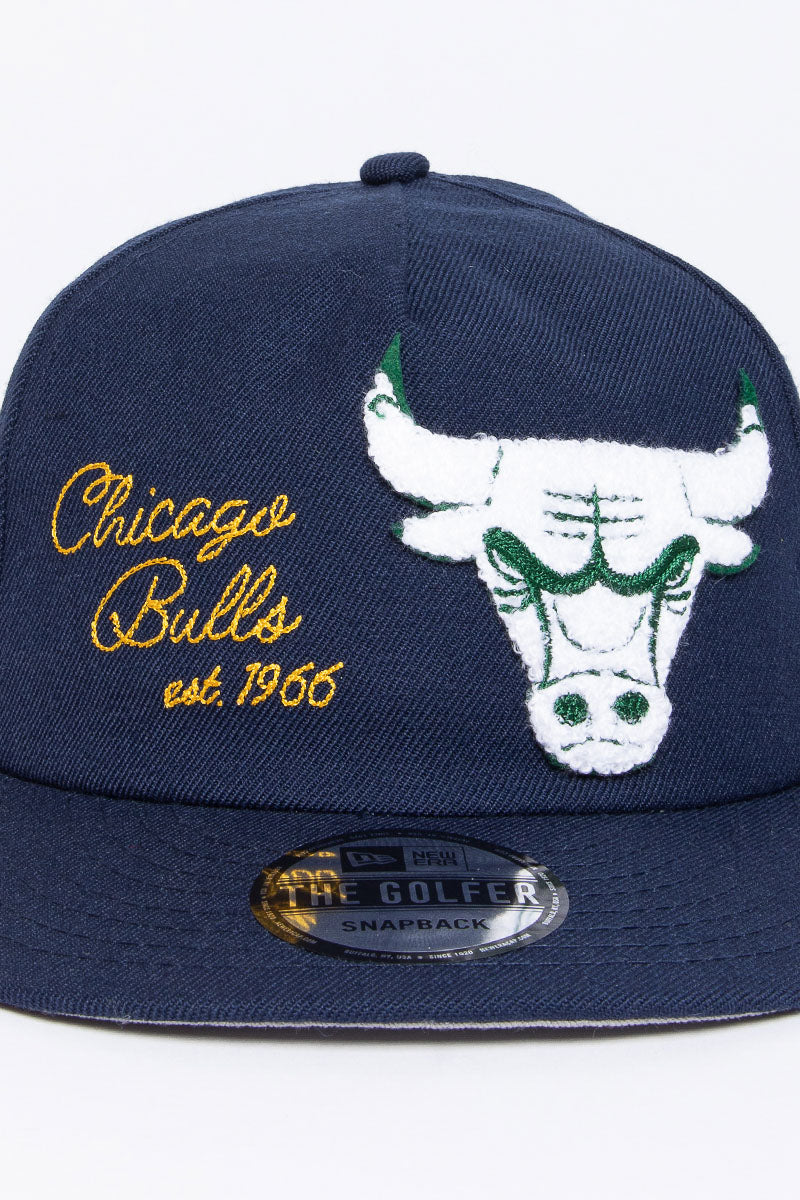 Chicago Bulls Letterman Golfer Snapback