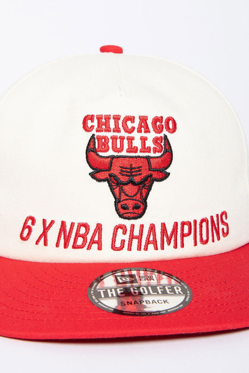 Chicago Bulls Multi Dunk Golfer A-Frame Snapback
