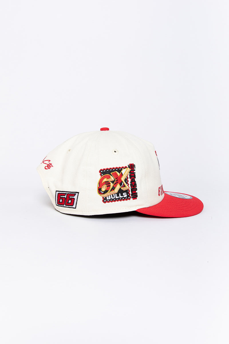 Chicago Bulls Multi Dunk Golfer A-Frame Snapback