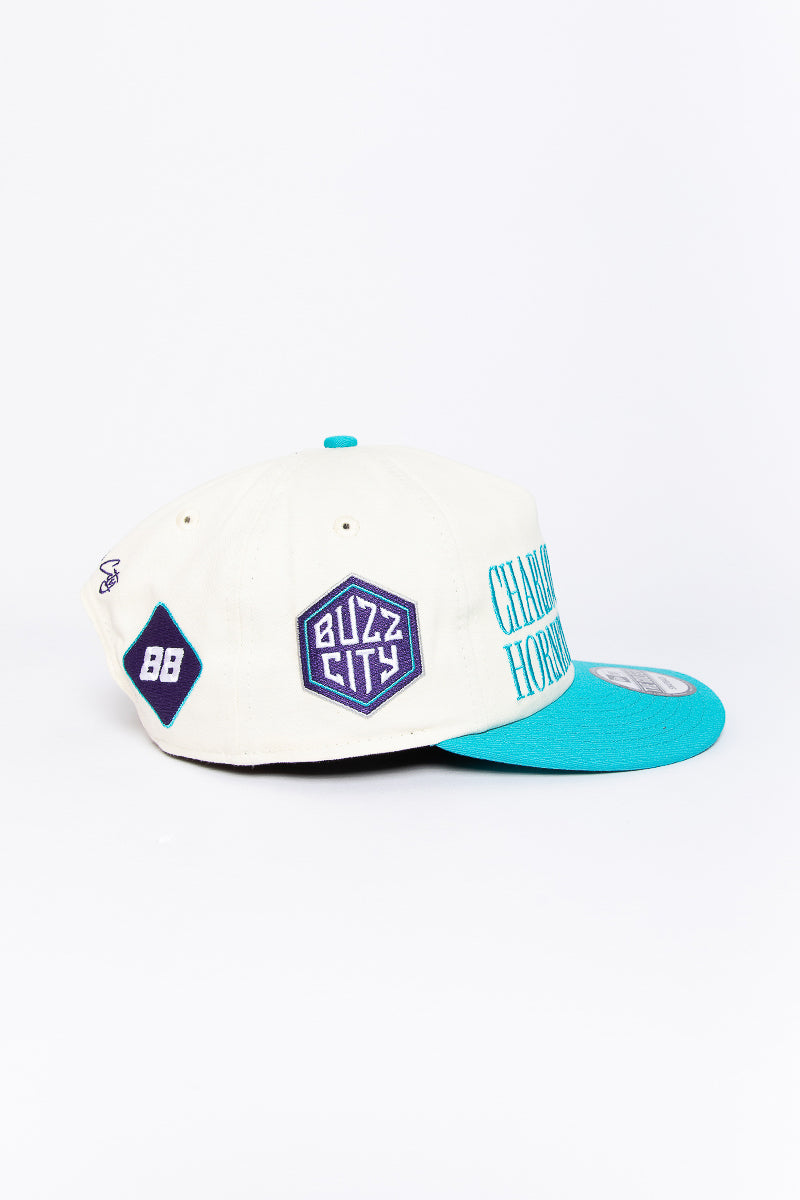 Charlotte Hornets Multi Dunk Golfer A-Frame Snapback