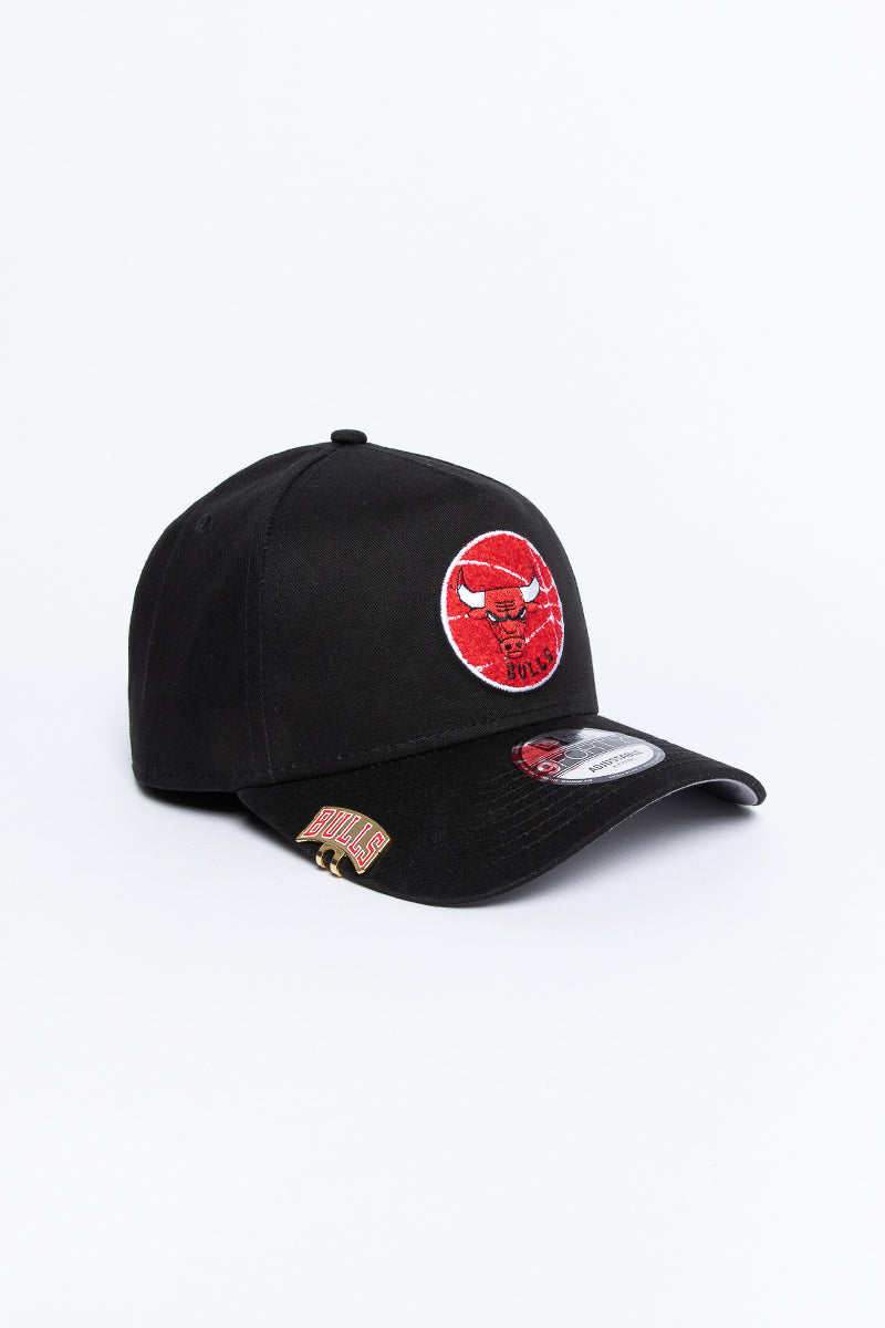 Chicago Bulls Chenille Patch 9Forty A-Frame Snapback
