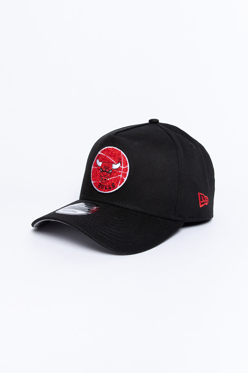 Chicago Bulls Chenille Patch 9Forty A-Frame Snapback