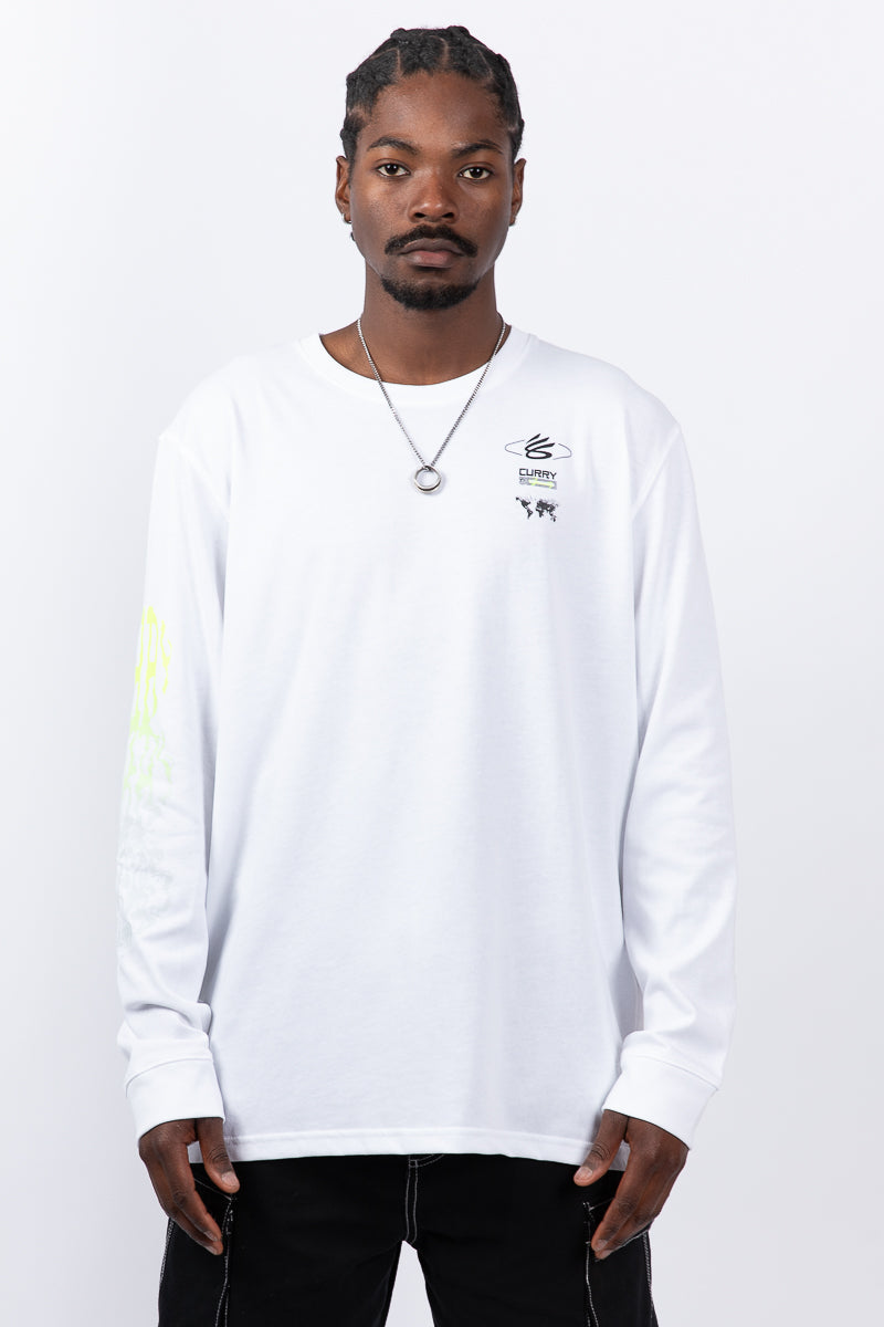 Steph Curry Heavyweight Verbiage Long Sleeve Tee
