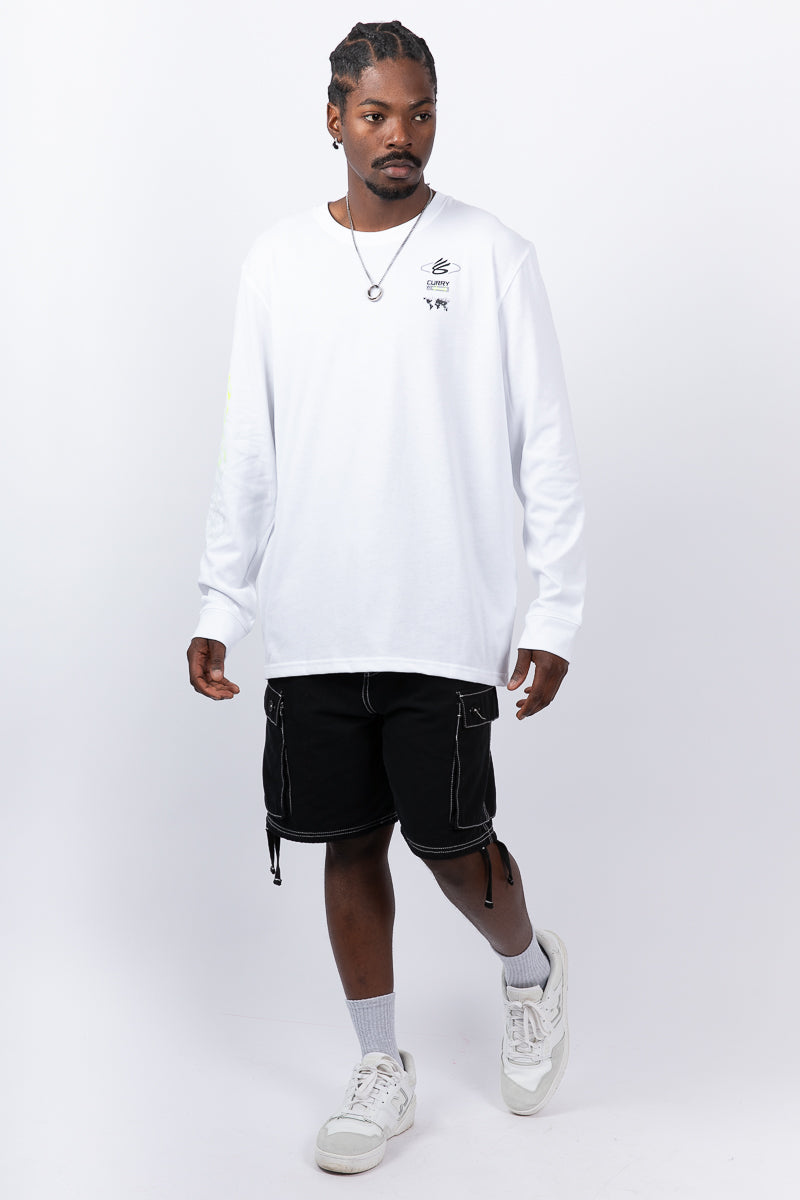 Steph Curry Heavyweight Verbiage Long Sleeve Tee
