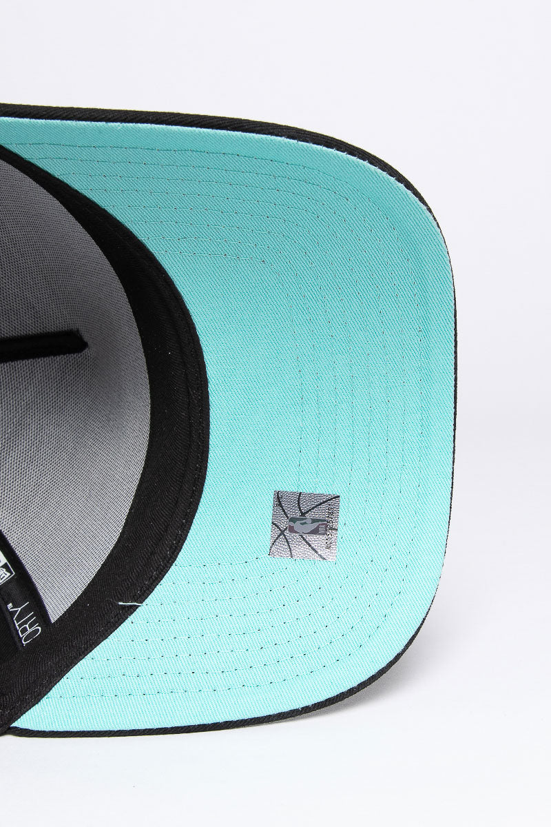 Las Vegas Raiders Aqua Void 9Forty A-Frame Snapback - Mens