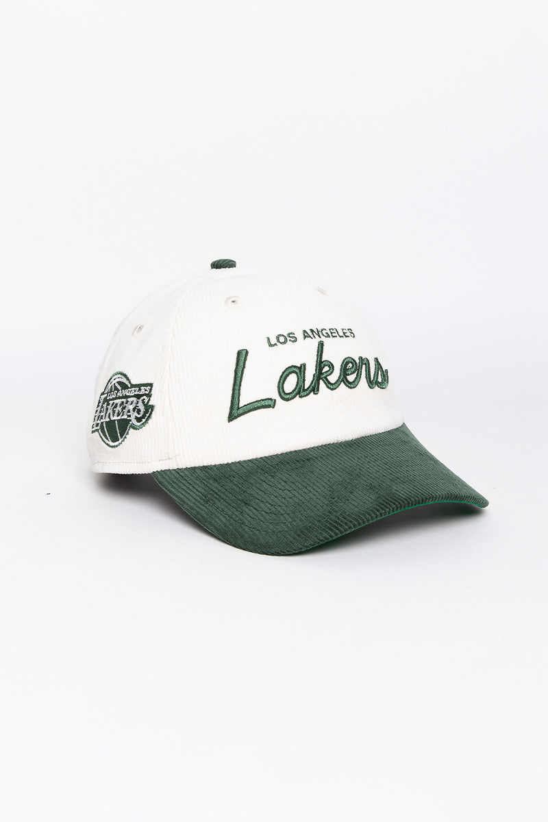 LA Lakers Cilantro Script Casual Classic Strapback