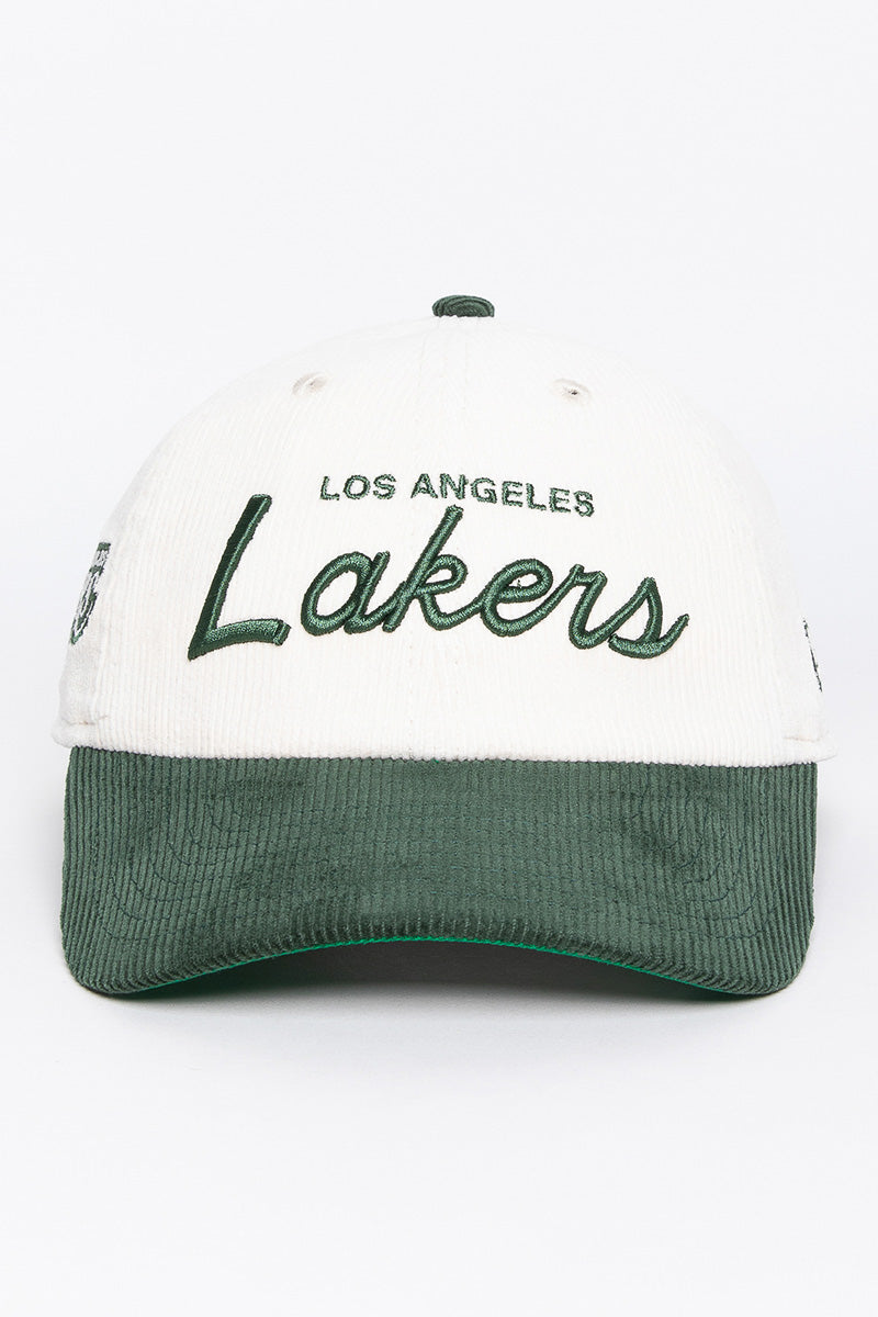 LA Lakers Cilantro Script Casual Classic Strapback