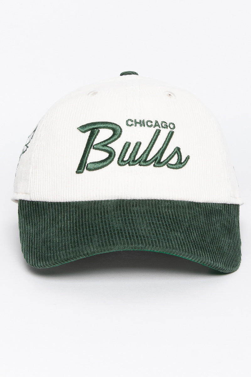 Chicago Bulls Cilantro Script Casual Classic Strapback