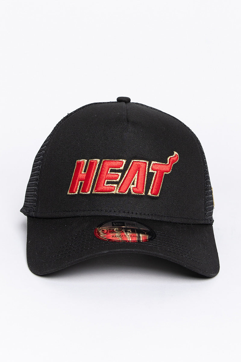 Miami Heat Big Red 940AF Trucker Hat
