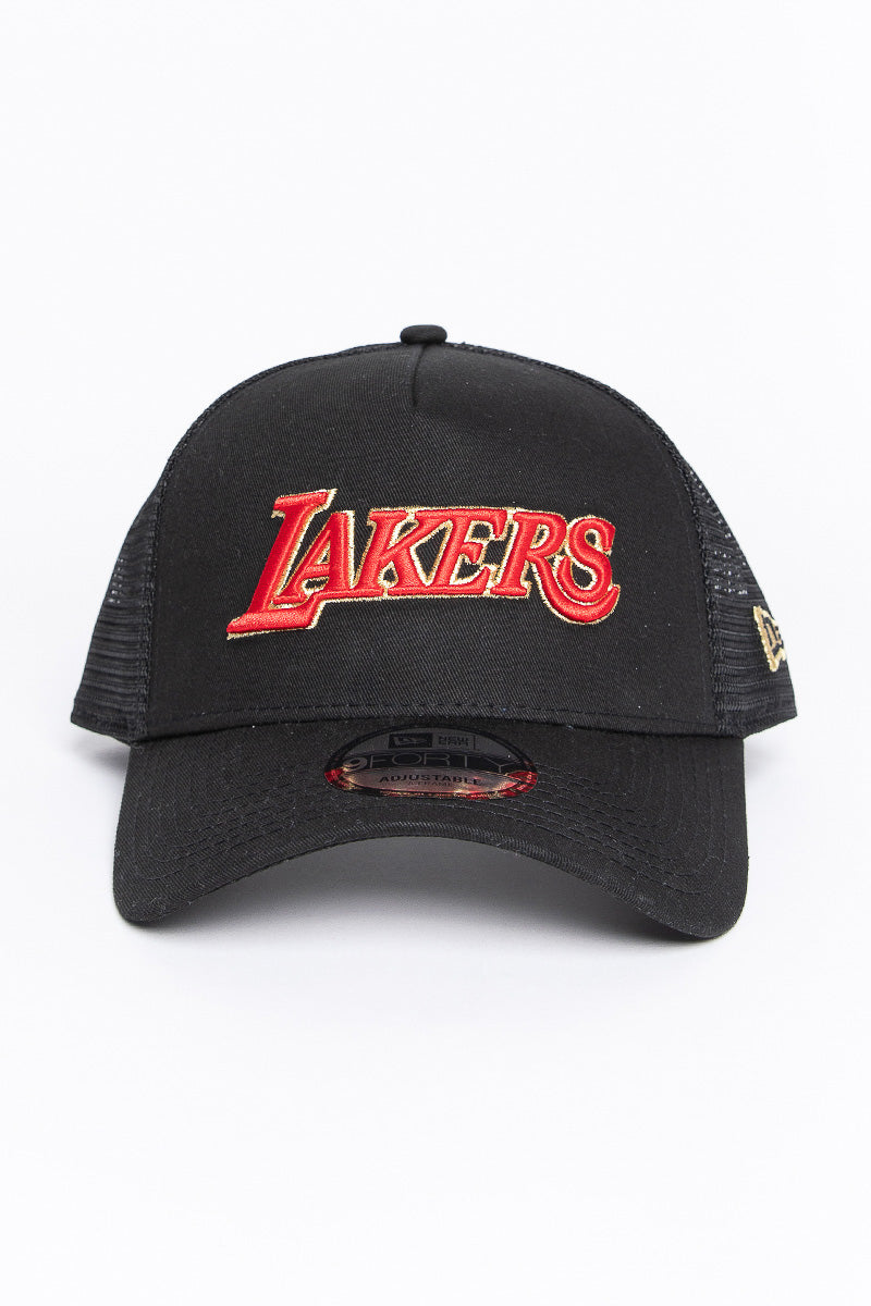 LA Lakers Big Red 940AF Trucker Hat