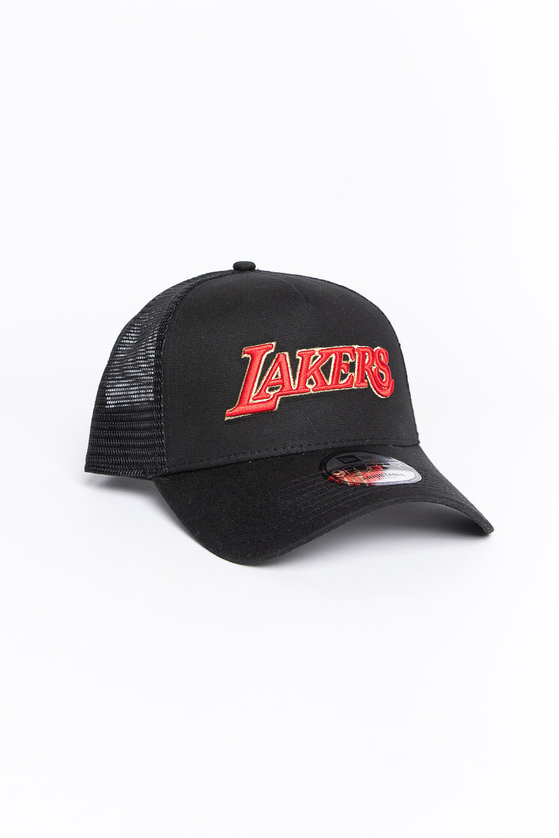LA Lakers Big Red 940AF Trucker Hat