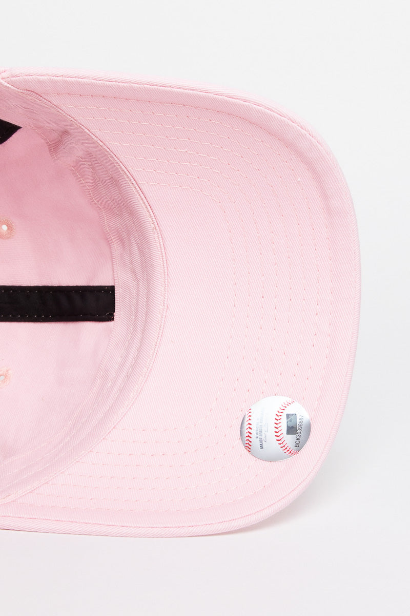 LA Dodgers Pink Gothic Script Casual Classic Cap